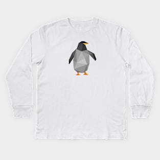 Poly Penguin Kids Long Sleeve T-Shirt